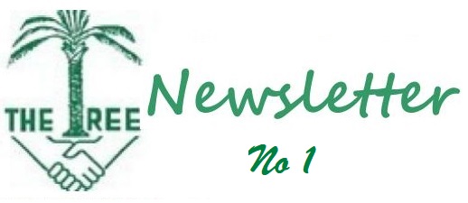 Image of the Tree Newsletter (THE FIRST NEWSLETTER) in the colour light green 